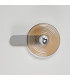 Larchmont Wall Lamp 1 x 7W LED 3000K 426lm Chrome/Amber -11