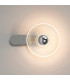 Larchmont Wall Lamp 1 x 7W LED 3000K 426lm Chrome/Clear -3