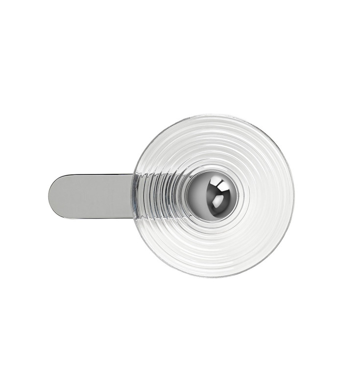 Larchmont Wall Lamp 1 x 7W LED 3000K 426lm Chrome/Clear -4