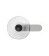 Larchmont Wall Lamp 1 x 7W LED 3000K 426lm Chrome/Clear/Satin Black -8