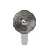 Larchmont Wall Lamp 1 x 7W LED 3000K 426lm Chrome/Smoke -4
