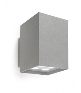 Outdoor LED Up & Down Wall Light Grey 1690lm 3000K IP55 - 1