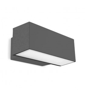 Outdoor LED Up & Down Wall Light Urban Grey 30cm 4302lm 4000K IP65 - 1