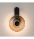 Larchmont Wall Lamp 1 x 7W LED 3000K 426lm Satin Black/Smoke -3