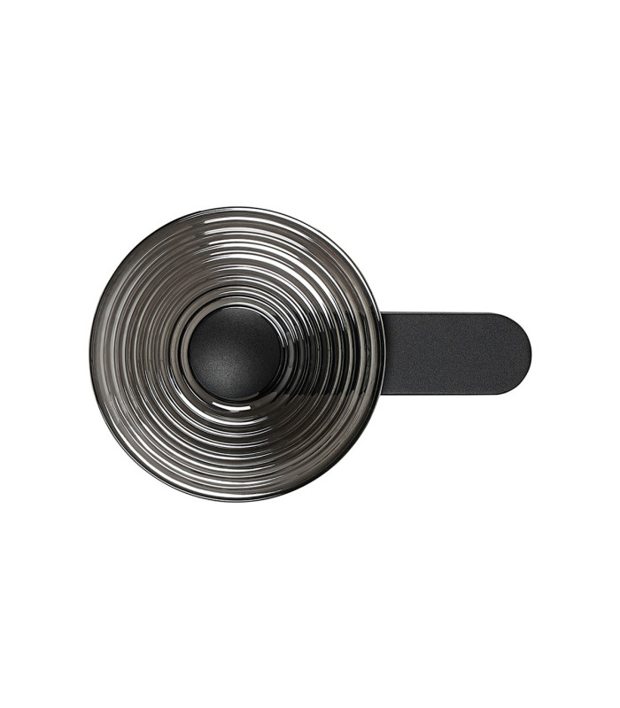Larchmont Wall Lamp 1 x 7W LED 3000K 426lm Satin Black/Smoke -8