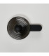 Larchmont Wall Lamp 1 x 7W LED 3000K 426lm Satin Black/Smoke -11