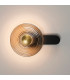 Larchmont Wall Lamp 1 x 7W LED 3000K 426lm Satin Black/Smoke/Brass -3
