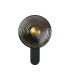 Larchmont Wall Lamp 1 x 7W LED 3000K 426lm Satin Black/Smoke/Brass -6