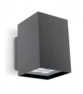 Outdoor LED Up & Down Wall Light Urban Grey 10cm 1296lm 3000K IP65 - 1