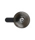 Larchmont Wall Lamp 1 x 7W LED 3000K 426lm Satin Black/Smoke/Chrome -6