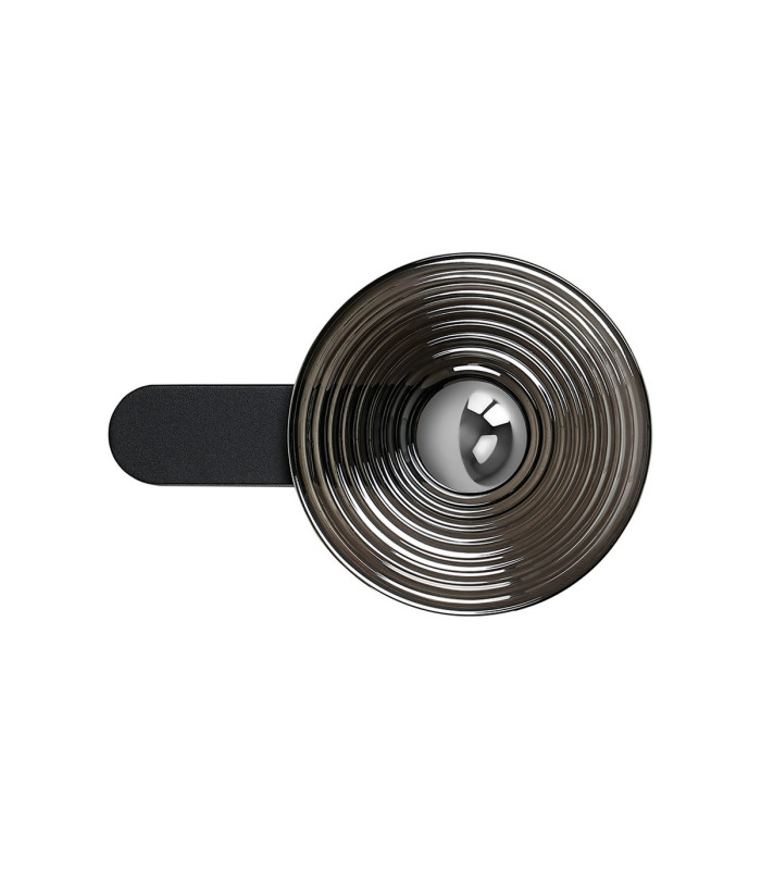 Larchmont Wall Lamp 1 x 7W LED 3000K 426lm Satin Black/Smoke/Chrome -6