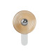 1 x 7W LED 3000K 426lm Satin White/Amber/Chrome -3