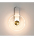 1 x 7W LED 3000K 426lm Satin White/Clear/Brass -5