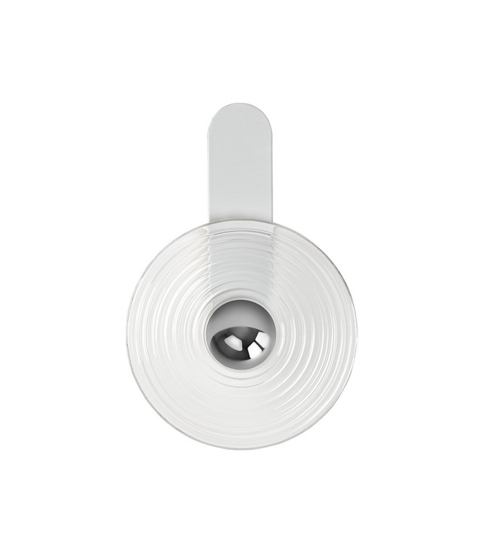 1 x 7W LED 3000K 426lm Satin White/Clear/Chrome -2