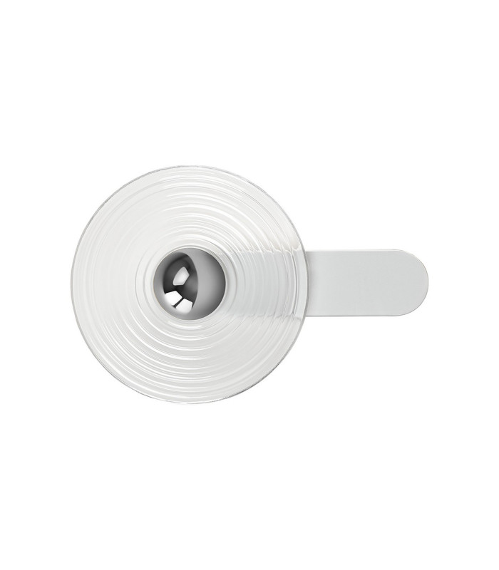 1 x 7W LED 3000K 426lm Satin White/Clear/Chrome -4