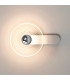 1 x 7W LED 3000K 426lm Satin White/Clear/Chrome -5