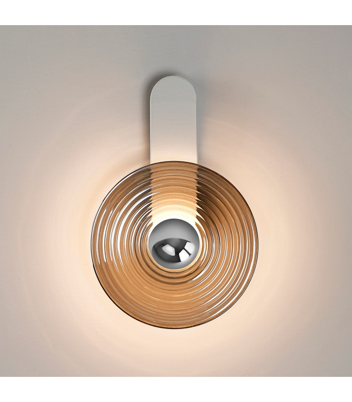 1 x 7W LED 3000K 426lm Satin White/Smoke/Chrome -5