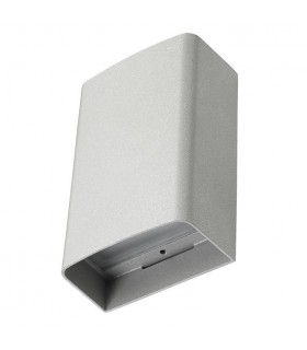 Outdoor LED Up & Down Flush Wall Light Urban Grey 16cm 1027lm 3000K IP65 - 1