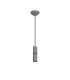 Hudsonville 10cm 1.5m 1 Light Pendant 1 x E27 Warm Grey/Black Braided Cable-4