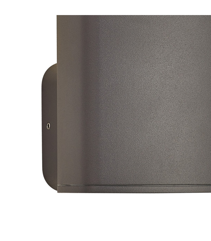 Killington Wall Lamp 1 x GU10 IP54 Grey/Clear -7