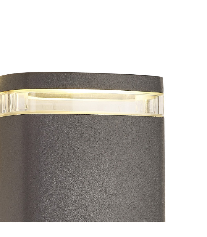 Killington Wall Lamp 1 x GU10 IP54 Grey/Clear -8
