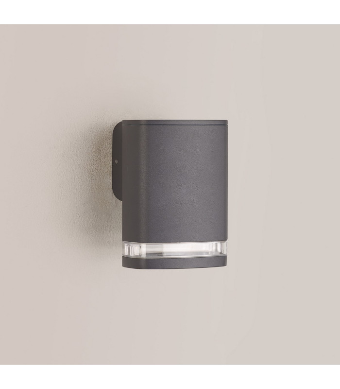 Killington Wall Lamp 1 x GU10 IP54 Grey/Clear -11