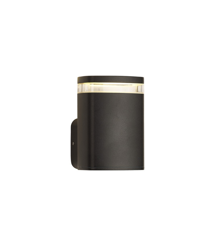 Killington Wall Lamp 1 x GU10 IP54 Matt Black/Clear -1