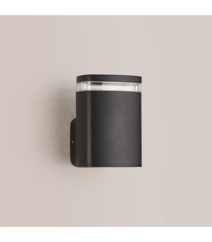 Killington Wall Lamp 1 x GU10 IP54 Matt Black/Clear -9
