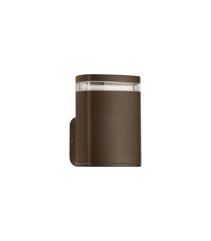Killington Wall Lamp 1 x GU10 IP54 Matt Brown/Clear -4