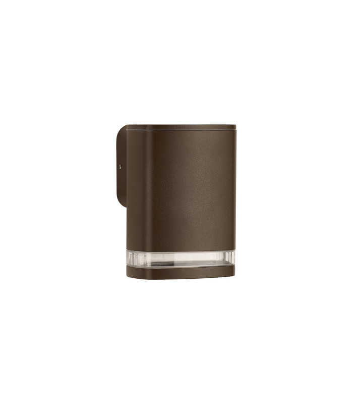 Killington Wall Lamp 1 x GU10 IP54 Matt Brown/Clear -6