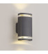 Killington Wall Lamp 2 x GU10 IP54 Grey/Clear -3