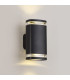 Killington Wall Lamp 2 x GU10 IP54 Matt Black/Clear -3