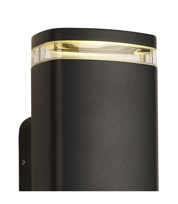 Killington Wall Lamp 2 x GU10 IP54 Matt Black/Clear -5