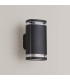 Killington Wall Lamp 2 x GU10 IP54 Matt Black/Clear -7
