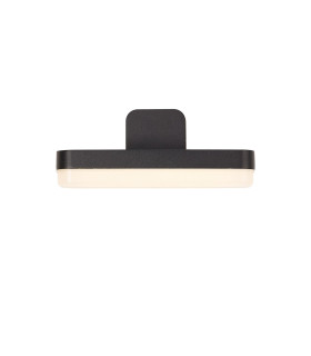 Fleming Wall Lamp 1 x 10W LED 3000K 790lm IP54 Black -1