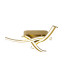 Hamburg 54cm 3 Light Ceiling 3 x 13W LED 3500K 2342lm Sand Gold -1