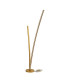 Hamburg 2 Light Floor Lamp Dimmable 16W/20W LED 3500K 2270lm Sand Gold -6