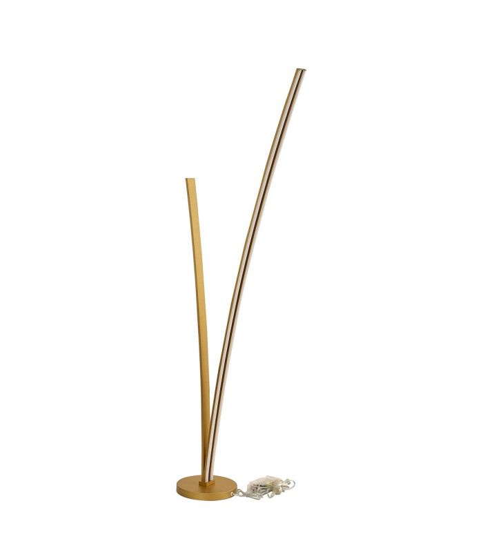 Hamburg 2 Light Floor Lamp Dimmable 16W/20W LED 3500K 2270lm Sand Gold -6