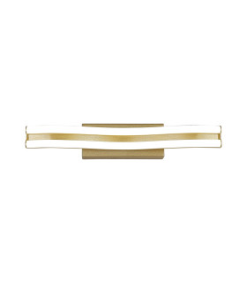 Hamburg 40cm Linear Wall Lamp 1 x 16W LED 3500K 1041lm Sand Gold -1