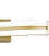 Hamburg 40cm Linear Wall Lamp 1 x 16W LED 3500K 1041lm Sand Gold -6
