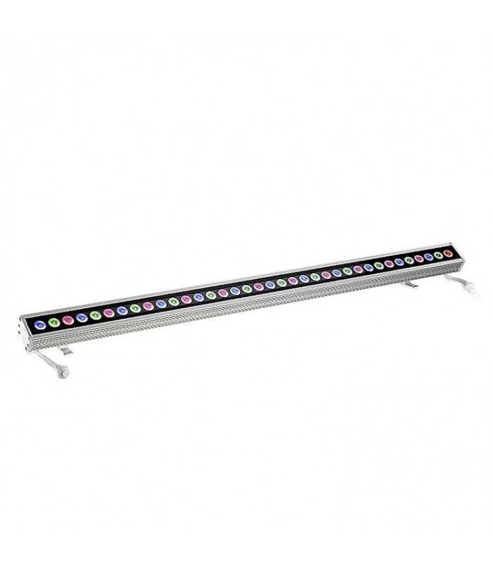 Outdoor LED Wall Light Anodized 3160lm RGB IP65 - 1