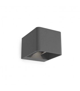 Outdoor LED Up Down Wall Light Urban Grey 855lm 3000K IP65 - 1