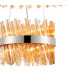 Lysander 2 Tier 40cm + 60cm Pendant 10 + 18 Light G9 Polished Nickel/Amber Item Weight: 27kg-6
