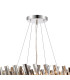 Lysander 2 Tier 40cm + 60cm Pendant 10 + 18 Light G9 Polished Nickel/Smoke Item Weight: 27kg-7