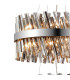 Lysander 2 Tier 40cm + 60cm Pendant 10 + 18 Light G9 Polished Nickel/Smoke Item Weight: 27kg-8