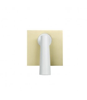 LED Wall Reading Light Satin Gold White 175lm 2700K - 1