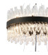 Lysander 2 Tier 40cm + 60cm Pendant 10 + 18 Light G9 Satin Black/Clear Item Weight: 27kg-8