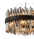Lysander 2 Tier 40cm + 60cm Pendant 10 + 18 Light G9 Satin Black/Smoke Item Weight: 27kg-8