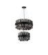 Lysander 2 Tier 40cm + 60cm Pendant 10 + 18 Light G9 Satin Black/Smoke Item Weight: 27kg-9