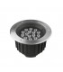Outdoor LED Recessed Ground Uplight Steel Polished 1-10V Dimming 30cm 4230lm 29deg. 3000K IP67 - 1
